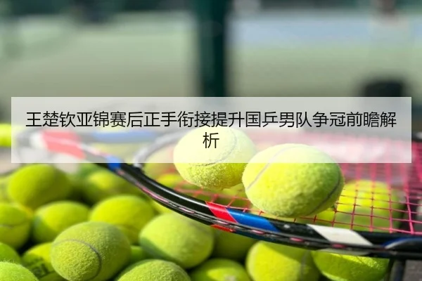 王楚钦亚锦赛后正手衔接提升国乒男队争冠前瞻解析